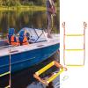 Milageto 3-Step Boat Rope Ladder, 85 x 35 cm view 2