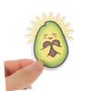 YOSADIER 50-Piece Avocado Sticker Set, Decorative Plastic Stickers, Water- and Weather-Resistant, Self-Adhesive for Laptops, Water Bottles, Bicycles and Scrapbooking view 3