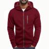 Caxndycing Men's Hoodie Sweat Jacket with Pockets view 2