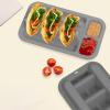 Taco Holder, Dishwasher- and Microwave-Safe, Draining Rack, 2 view 2