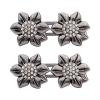 Adjustable Rhinestone Flower Button Clasp view 4