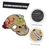 Jojofuny Flower Skull Design Iron-On Patches view 3