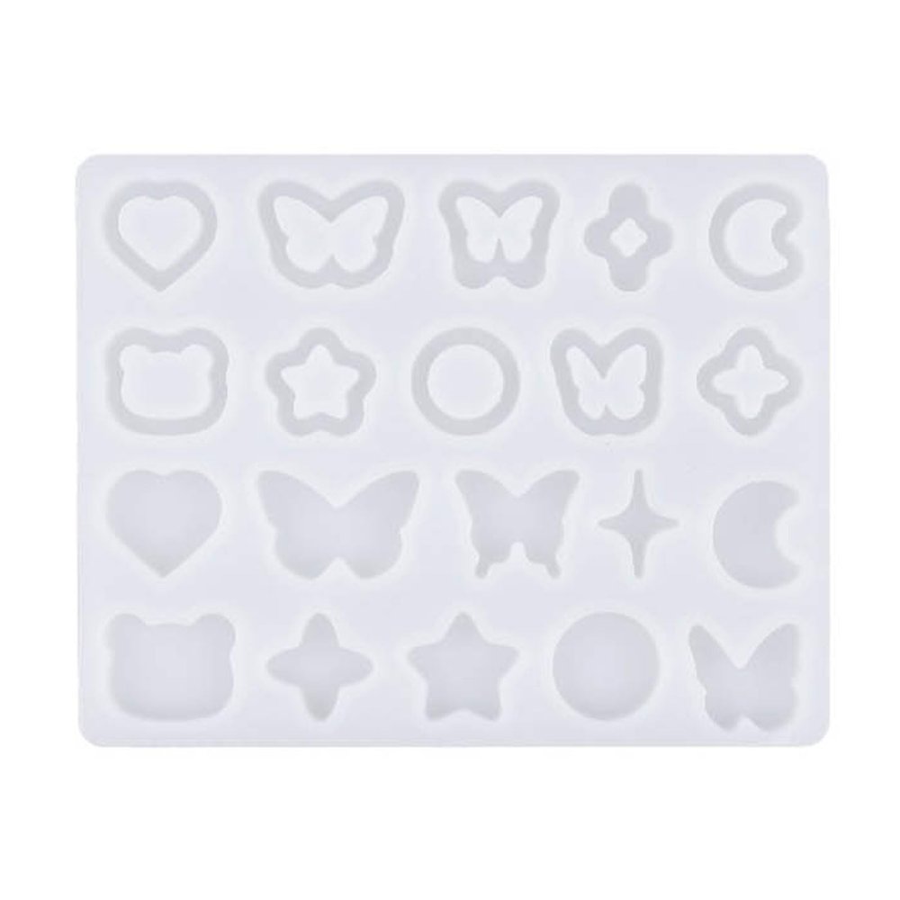 Klaisy Heart Butterfly Silicone Mold