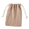 LAIOUSN Elegant Cotton Drawstring Organizer Bag view 1