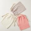 LAIOUSN Elegant Cotton Drawstring Organizer Bag view 2