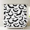 3D Bathtub and Shower Curtain, Mold-Resistant, 240 x 200 cm, Bat Design view 1