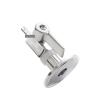 BYLSAGWHT 2-Way Ball Valve, 304 Stainless Steel, 10 mm Ferrule, 50.5 mm Pipe Fitting, 1.5-Inch Tri-Clamp view 1