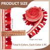 AHANDMAKER 13 Yards Tassel Fringe Trim 1 1/8 Inch Wide view 2