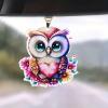 Owl Car Mirror Decoration view 2