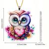 Owl Car Mirror Decoration view 4