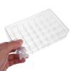 SOIMISS 40-Compartment Clear Acrylic Storage Box with Lid for Desk Supplies, Craft Supplies, Jewelry Beads and Small Items view 4