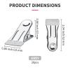 YUUTIAL Clothespins Without Marks, 20 Pack view 2