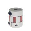D20L25 Flexible Spider Coupling, 3-Jaw Aluminum Alloy, 5 mm to 6 mm view 3