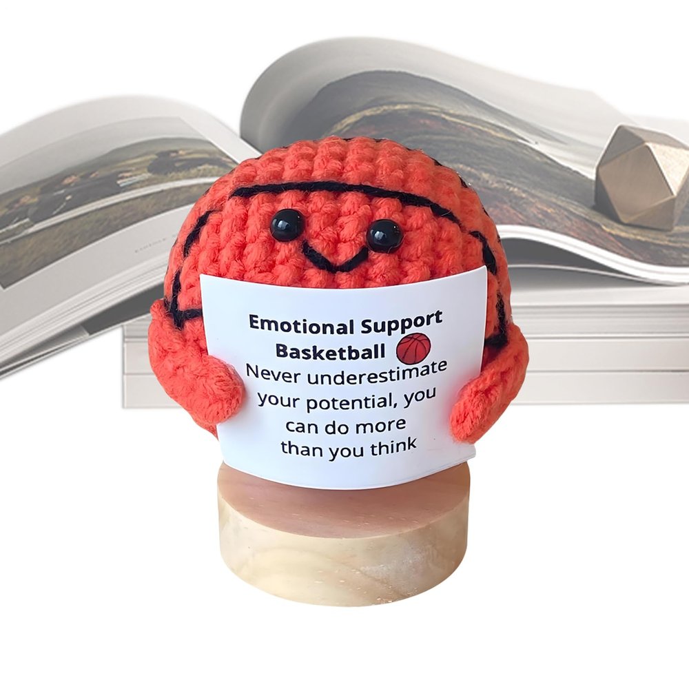 Crochet Ball Decoration - Positive Crochet Doll