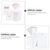 NUOBESTY Earring Display Cards - 100 Pack view 3