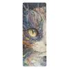Unique Black Cat Non-Toxic Non-Slip Yoga Mat, Towel and Bag, 180.3 x 66 cm view 1