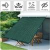 QINLIQIN Balcony Privacy Screen, 60 x 206 cm, Dark Green view 2