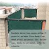QINLIQIN Balcony Privacy Screen, 60 x 206 cm, Dark Green view 3