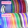 64 Rolls Polyester Satin Ribbon Set view 3