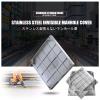Concealed 304 Stainless Steel Drainage Access Cover, 8 cm High, 70 x 70 cm Concrete Frame view 3