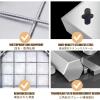 Concealed 304 Stainless Steel Drainage Access Cover, 8 cm High, 70 x 70 cm Concrete Frame view 4
