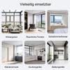 LGHSWDQ Blackout Sun-Protection Window Film with Suction Cups, Silver, 90% UV Protection, 35 x 115 cm view 3