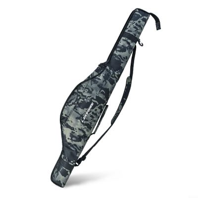 YJDOORPLAY Fishing Rod Storage Bag, Waterproof Camouflage Organizer with Shoulder Strap, 120/140 cm