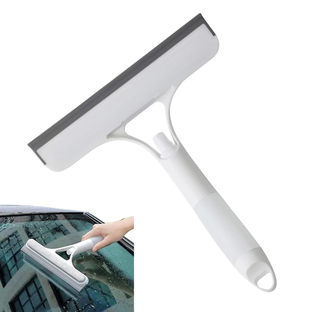 Window Squeegee with Spray Function