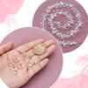 AHANDMAKER 190 Pcs Crystal Drops 8mm view 3