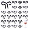 HOBBIESAY 40-Piece Bow Drink Markers view 1