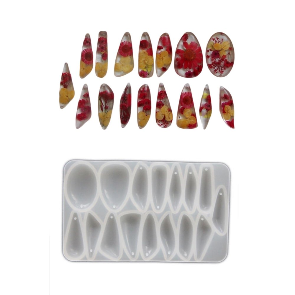 Easy-to-Use Silicone Mold for Teardrop Accessories