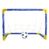 Kids' Foldable Soccer Goal with Ball and Inflator, 17.32 x 9.84 x 12.52 in view 1