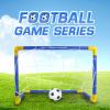 Kids' Foldable Soccer Goal with Ball and Inflator, 17.32 x 9.84 x 12.52 in view 3