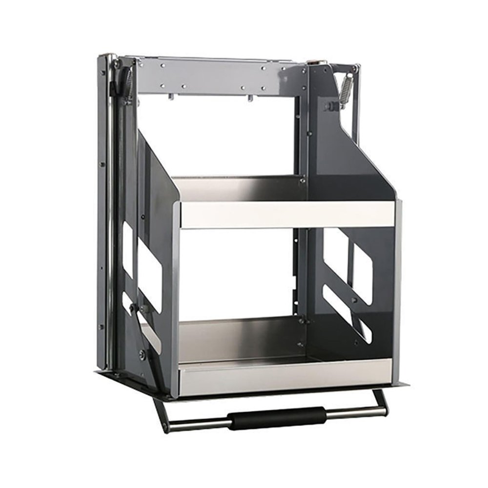 2-Tier Pull-Down Cabinet Organizer for Spices