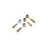 Portable Stainless Steel Measuring Spoon with Wooden Handle view 3