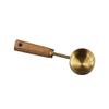 Portable Stainless Steel Measuring Spoon with Wooden Handle view 4