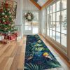 Meugesoi Parrot Bird Runner Rug, 60 x 120 cm, Palm Leaf Design view 2