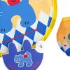 Hellery Folding Fan with Cartoon Design - Kitten view 2