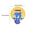 Hellery Folding Fan with Cartoon Design - Kitten view 3