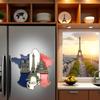 3D France Map Refrigerator Magnet view 4