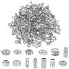 200 Silver Spacer Beads for DIY Jewelry view 1