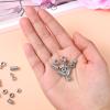 200 Silver Spacer Beads for DIY Jewelry view 3