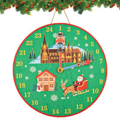 Wooden Christmas Countdown Advent Calendar 2025