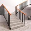 LQSYBHD Black Stair Railing Posts, 270° Adjustable Square Balusters, Side-Mount 2-Pack, 95 cm/37.4 in view 2