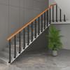LQSYBHD Black Stair Railing Posts, 270° Adjustable Square Balusters, Side-Mount 2-Pack, 95 cm/37.4 in view 3