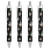 Lrtyuasq Retractable Ballpoint Pen with US Flag, Black Ink, 0.5 mm, Smooth Writing, Notes, Office Accessory view 1