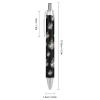 Lrtyuasq Retractable Ballpoint Pen with US Flag, Black Ink, 0.5 mm, Smooth Writing, Notes, Office Accessory view 2
