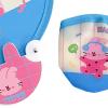 Colcolo Cartoon Folding Fan, Pink Rabbit view 2