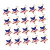 Anneome 20 American Flag Charms for DIY Jewelry view 1