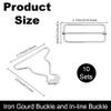 Beebeecraft 1 Box 10 Sets Overall Buckles view 2